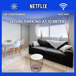 Cosy + Secured Parking Francia